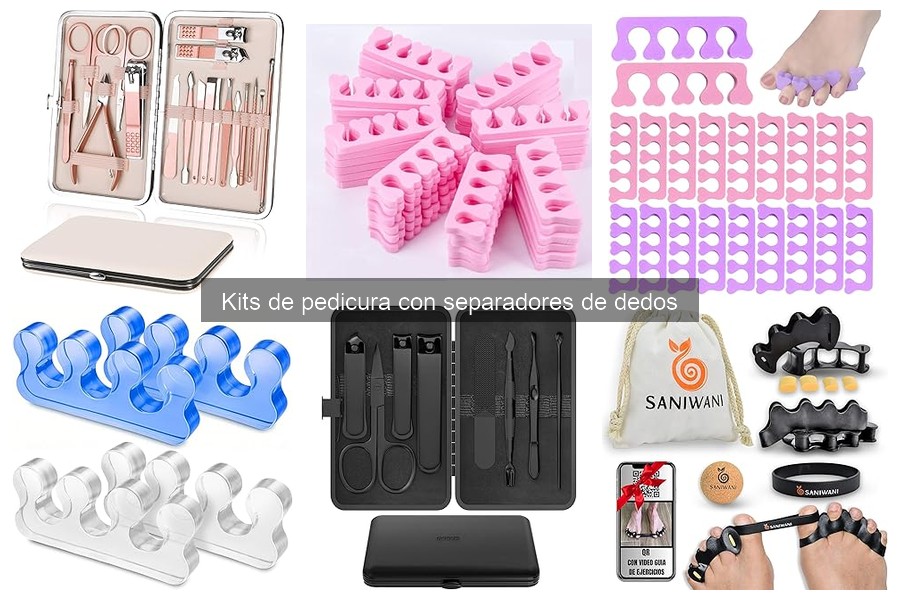 Problemas comunes al usar kits de pedicura con separadores