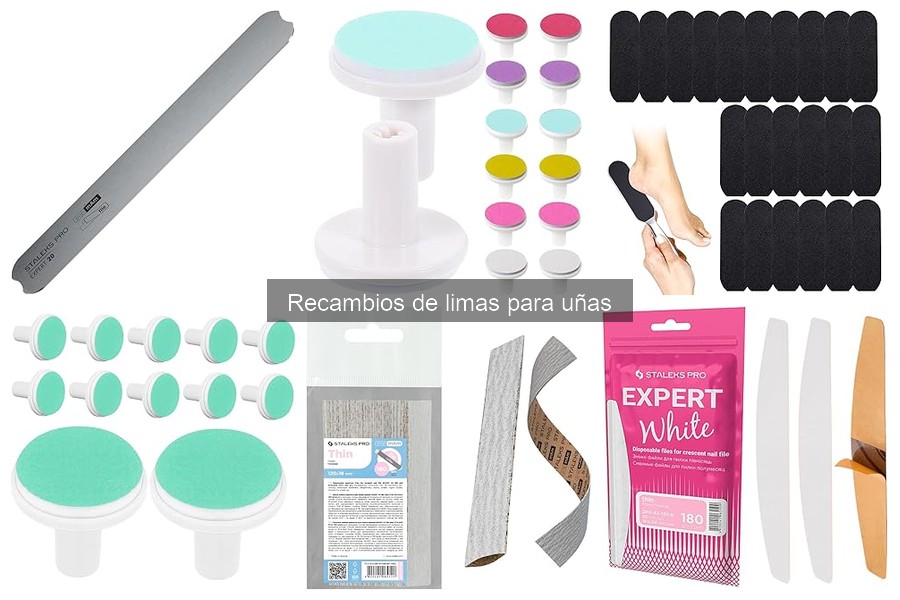 Problemas comunes al usar recambios de limas para uñas
