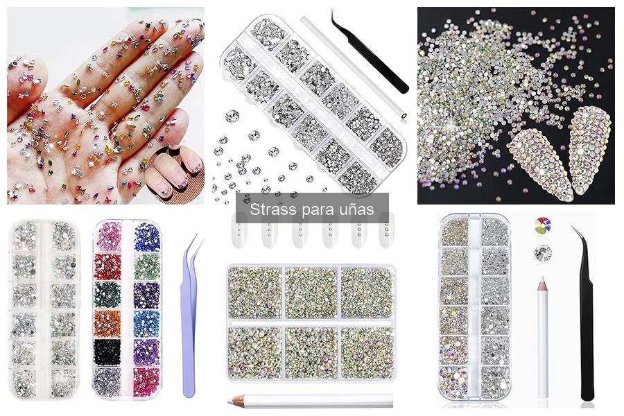 Problemas comunes al usar strass en las uñas: soluciones