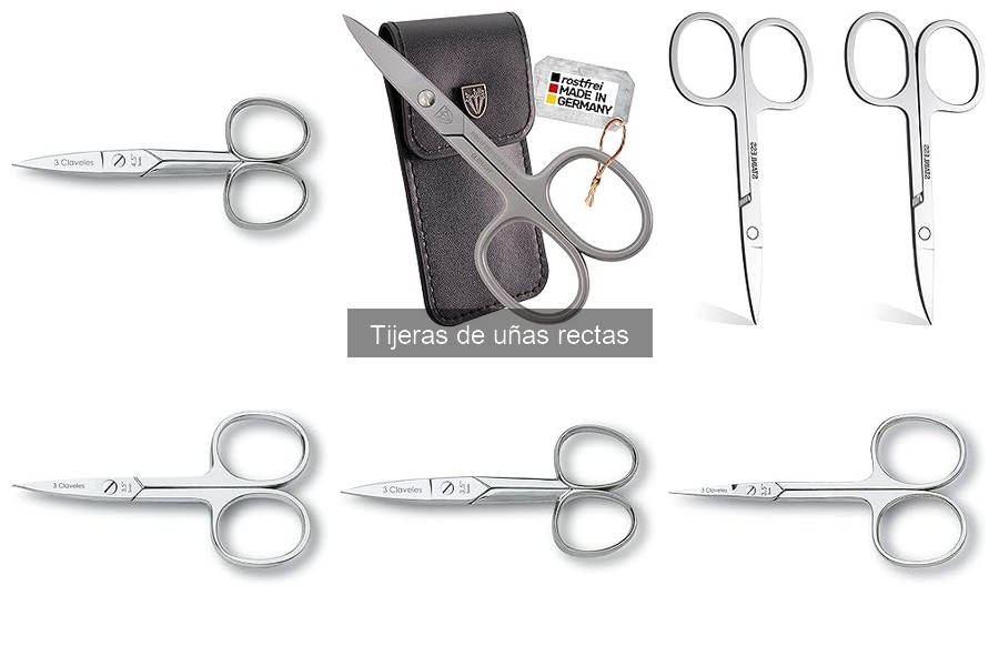 Problemas comunes al usar tijeras de uñas rectas