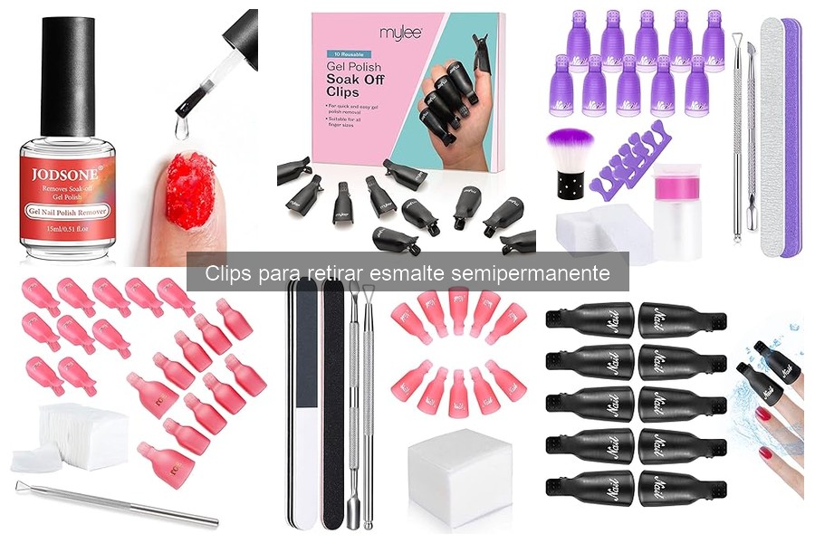 Problemas comunes con clips para retirar esmalte semipermanente