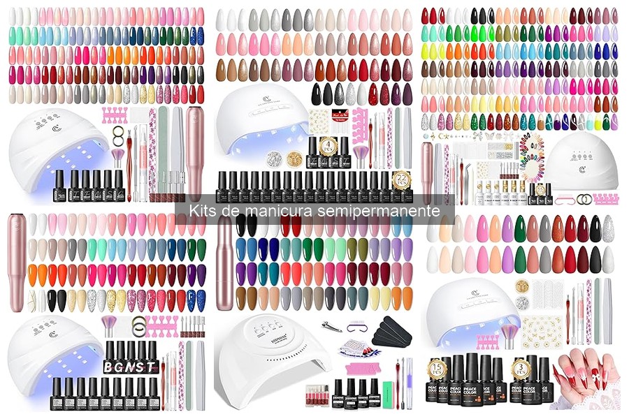 Problemas comunes con kits de manicura semipermanente y soluciones