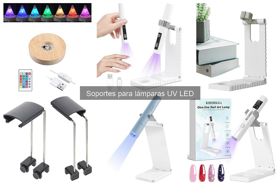 Problemas comunes con soportes para lámparas UV LED