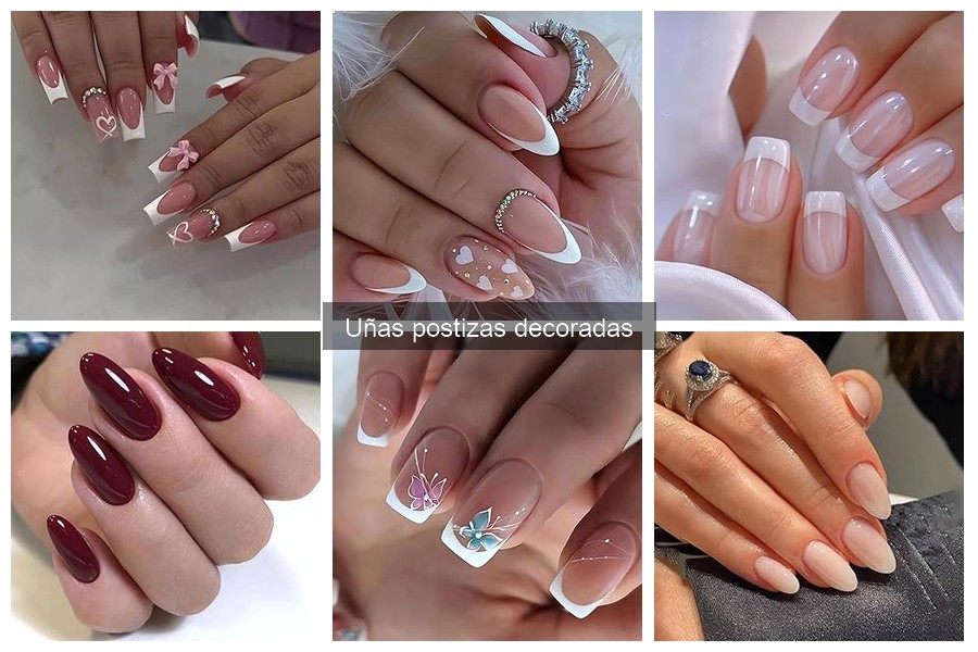 Problemas comunes con uñas postizas decoradas y soluciones