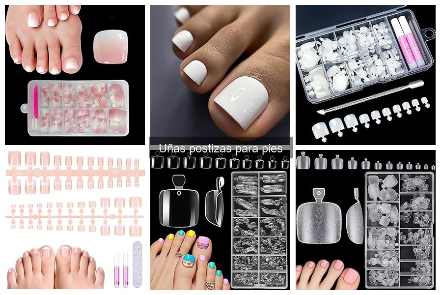 Problemas comunes con uñas postizas para pies y soluciones