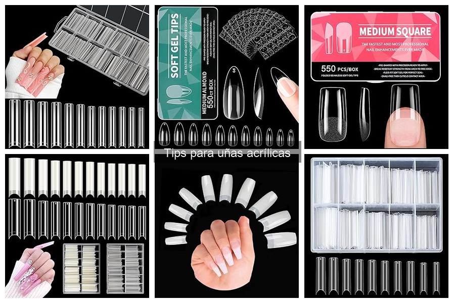 Productos imprescindibles para uñas acrílicas en casa