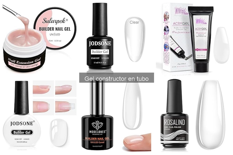 ¿Qué es el gel constructor en tubo? Descubre sus propiedades
