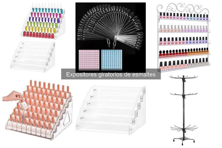 ¿Qué es un expositor giratorio de esmaltes? Guía rápida