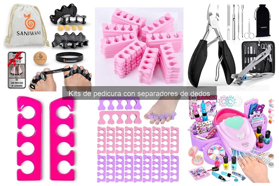 ¿Qué es un kit de pedicura con separadores de dedos?