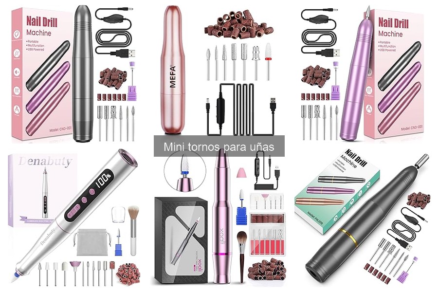 ¿Qué es un mini torno para uñas? Descubre su uso y beneficios