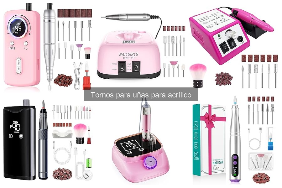 ¿Qué es un torno para uñas acrílico? Guía y beneficios
