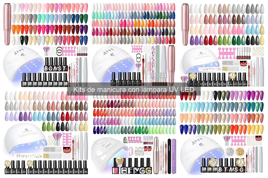 ¿Qué incluye un kit de manicura con lámpara UV LED?