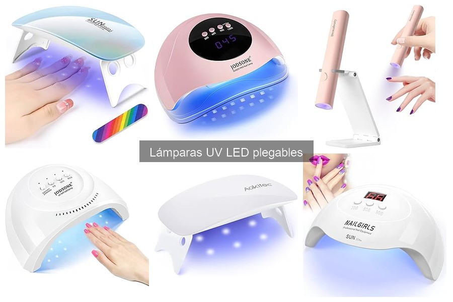 ¿Qué son las lámparas UV LED plegables para manicura?