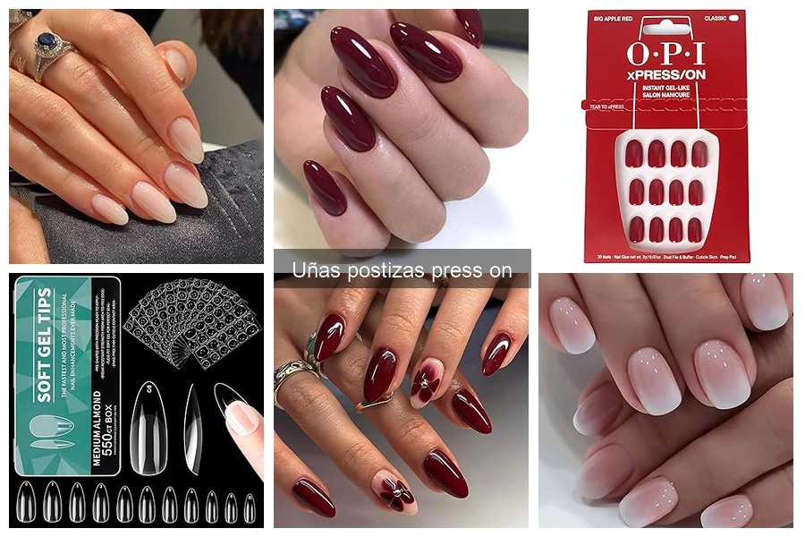 ¿Qué son las uñas postizas press on? Guía completa