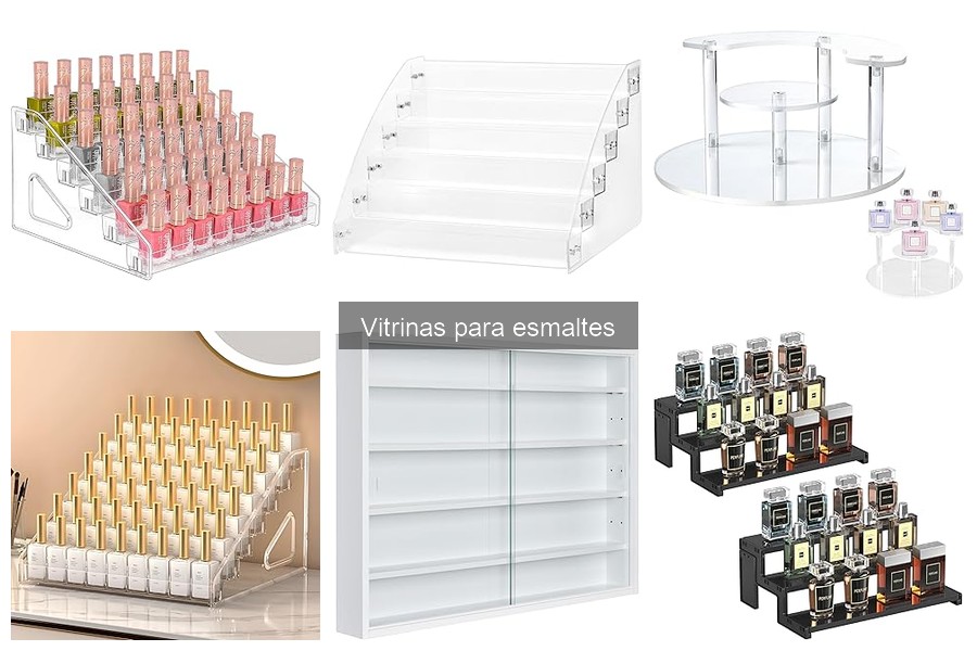 ¿Qué son las vitrinas para esmaltes? Guía útil para comprar