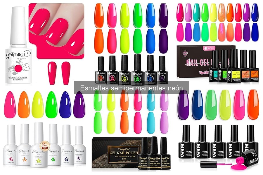 ¿Qué son los esmaltes semipermanentes neón? Guía básica