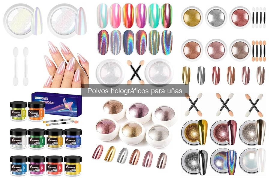 ¿Qué son los polvos holográficos para uñas? Guía completa