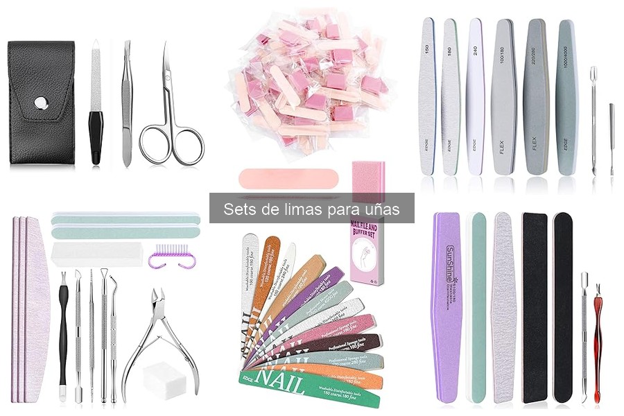 ¿Qué son los sets de limas para uñas? Guía básica