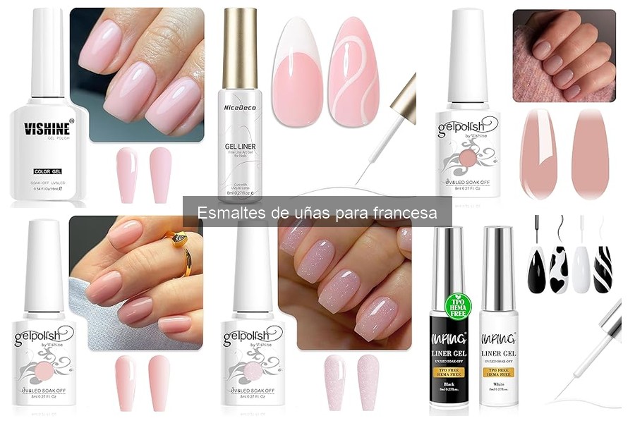 Reseñas de los Mejores Esmaltes para Uñas Francesas