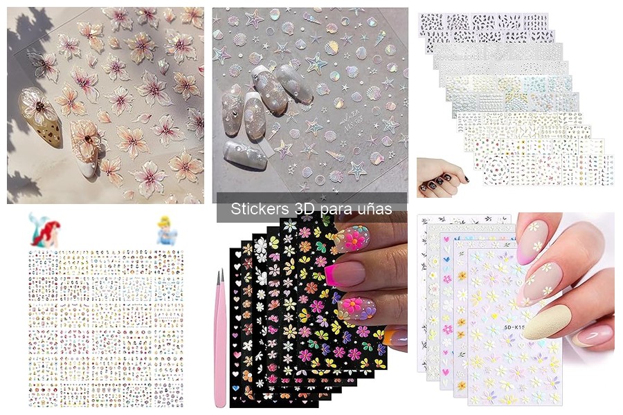 ** Seguridad de los stickers 3D para uñas: ¿Son seguros?