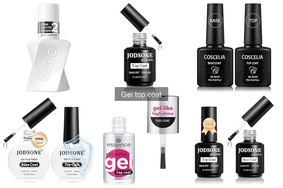Seguridad y Composición del Gel Top Coat para Manicura