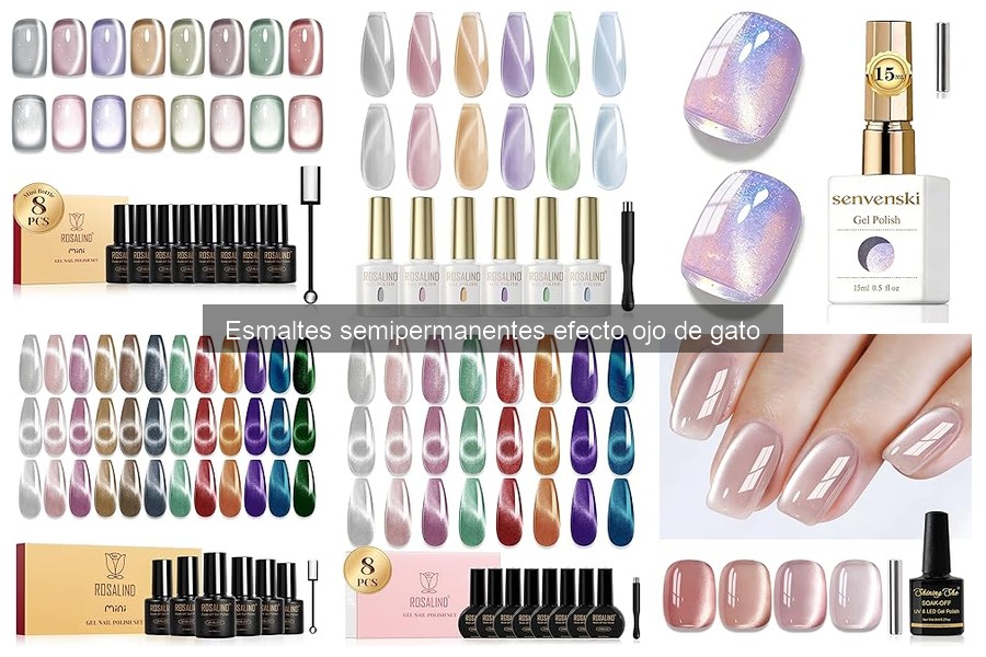 ¿Son seguros los esmaltes semipermanentes efecto ojo de gato?