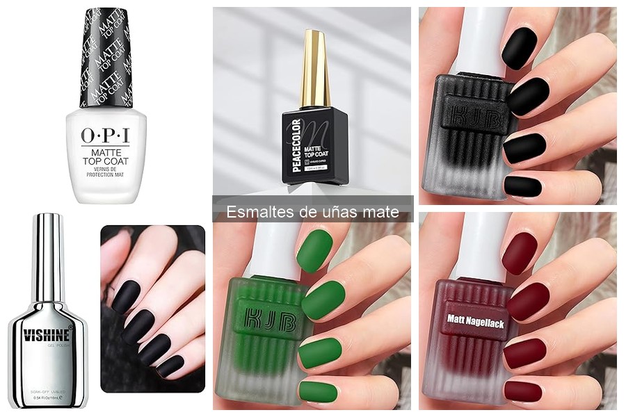 Tendencias 2023 en Esmaltes de Uñas Mate para Manicura
