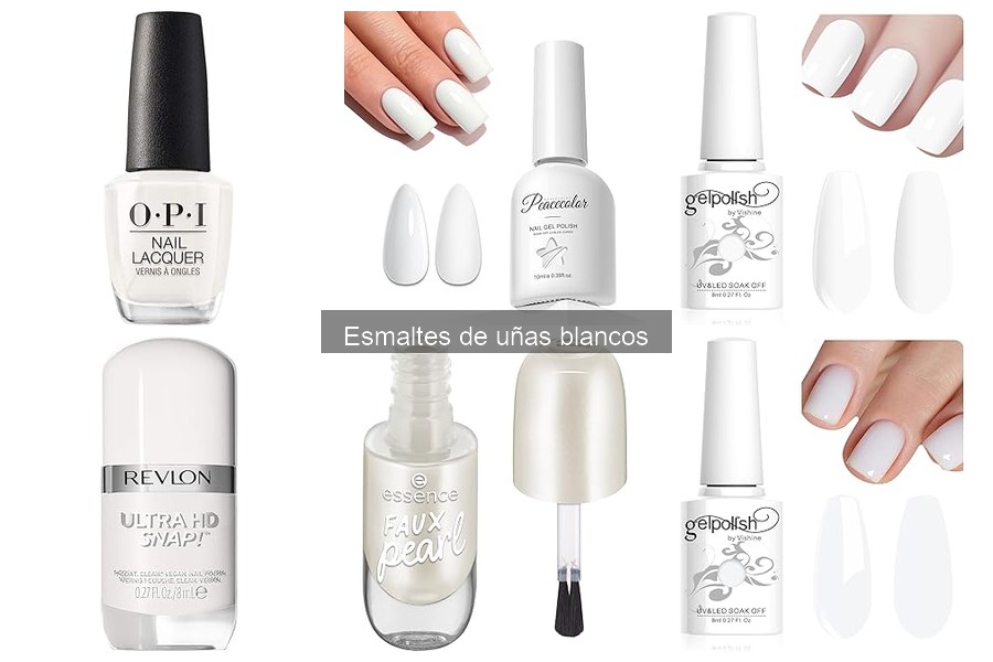 Tendencias 2024 en Diseño de Uñas con Esmalte Blanco