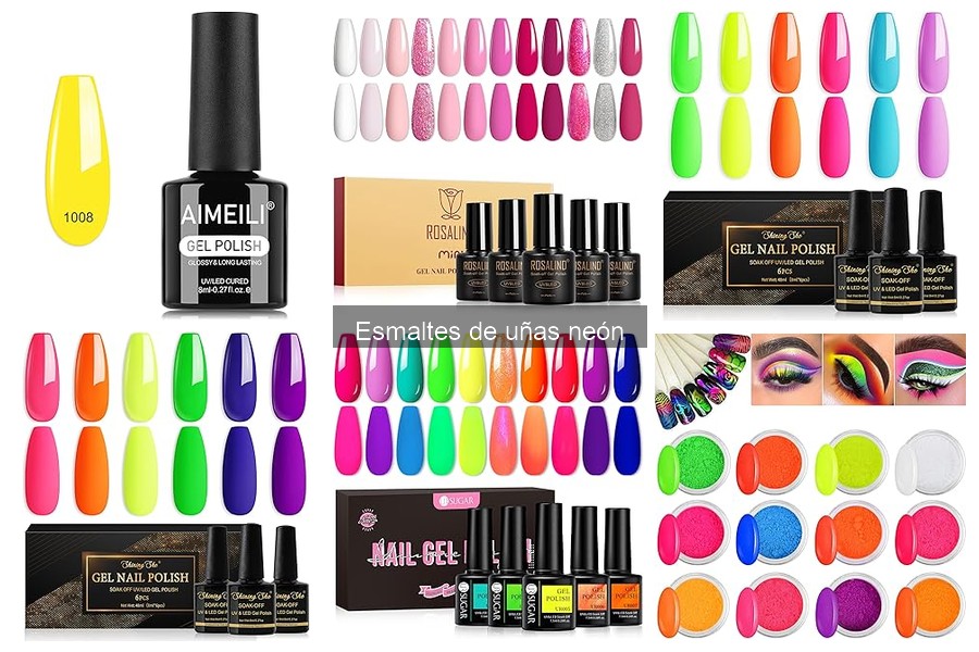 Tendencias en Esmaltes de Uñas Neón para Este Verano
