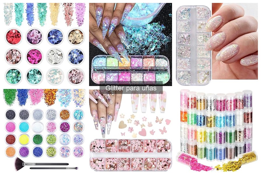 Tendencias en uñas con glitter para un estilo brillante