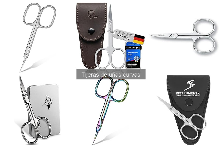 Tijeras de Uñas Curvas: Características y Diferencias