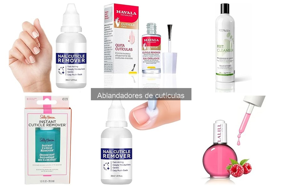 Tipos de ablandadores de cutículas: guía completa