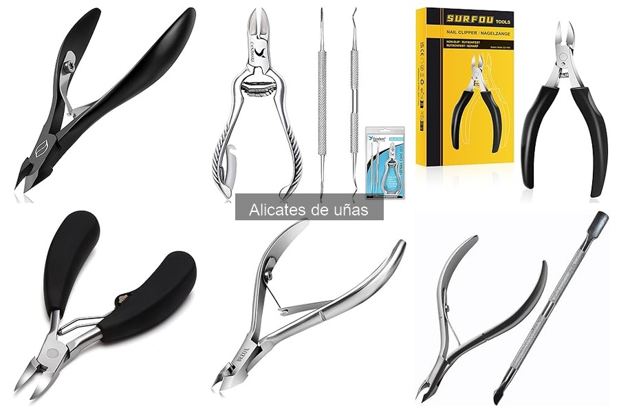 Tipos de alicates de uñas y su uso adecuado en casa