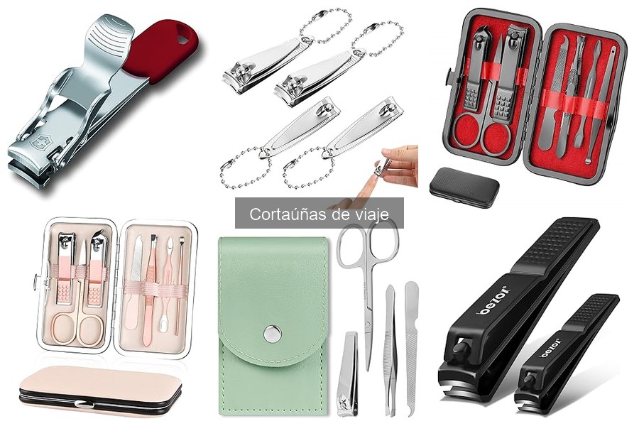 Tipos de cortaúñas de viaje: manuales y automáticos