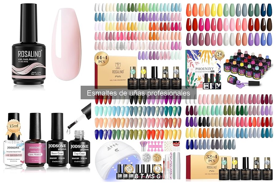 Tipos de esmaltes de uñas profesionales: guía completa
