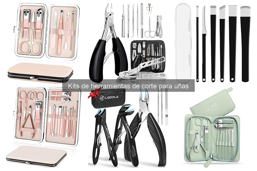 Tipos de kits de herramientas de corte para uñas