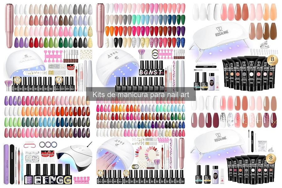 Tipos de kits de manicura para nail art: Guía completa