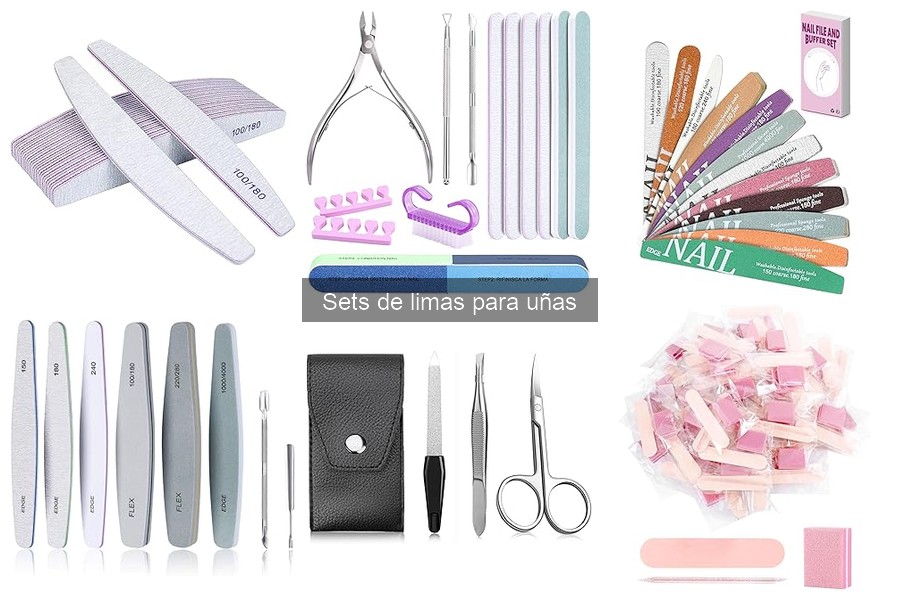 Tipos de limas para uñas y cómo elegir la mejor