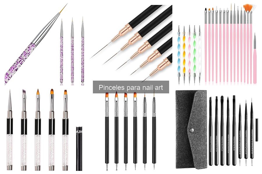 Tipos de Pinceles para Nail Art: Guía y Usos