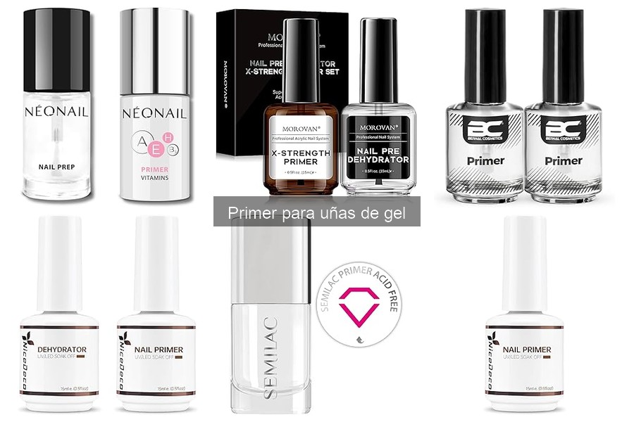 Tipos de primers para uñas de gel: ácido vs. no ácido