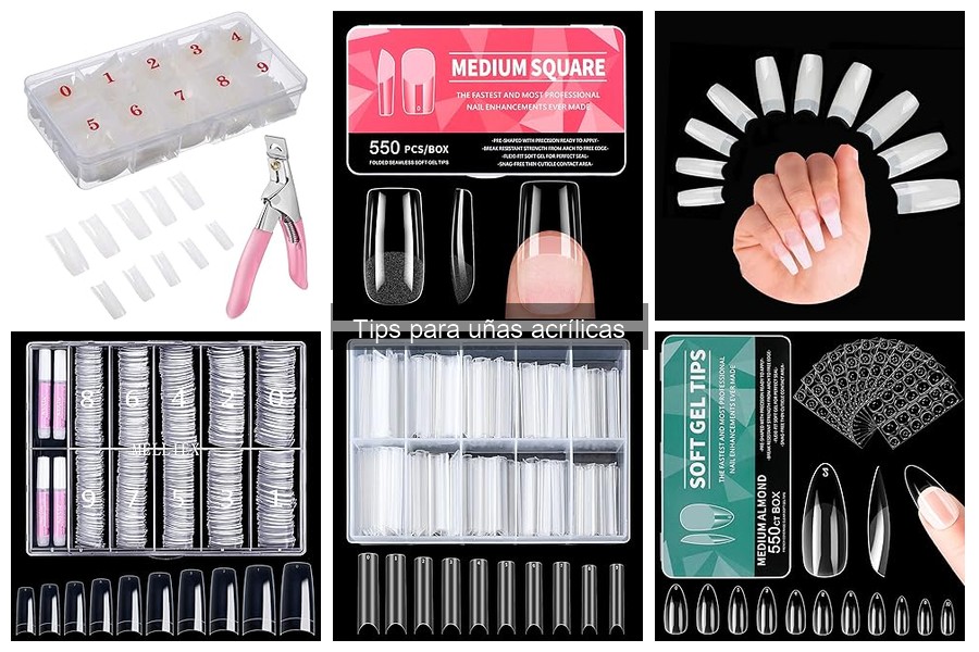 Tipos de uñas acrílicas: características y ventajas
