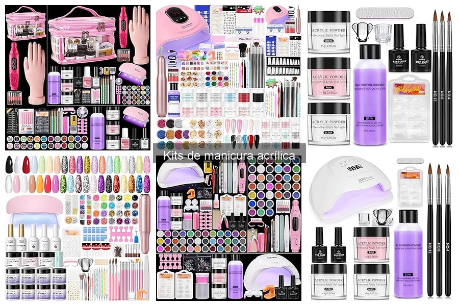 Todo sobre kits de manicura acrílica: ¿Qué son?