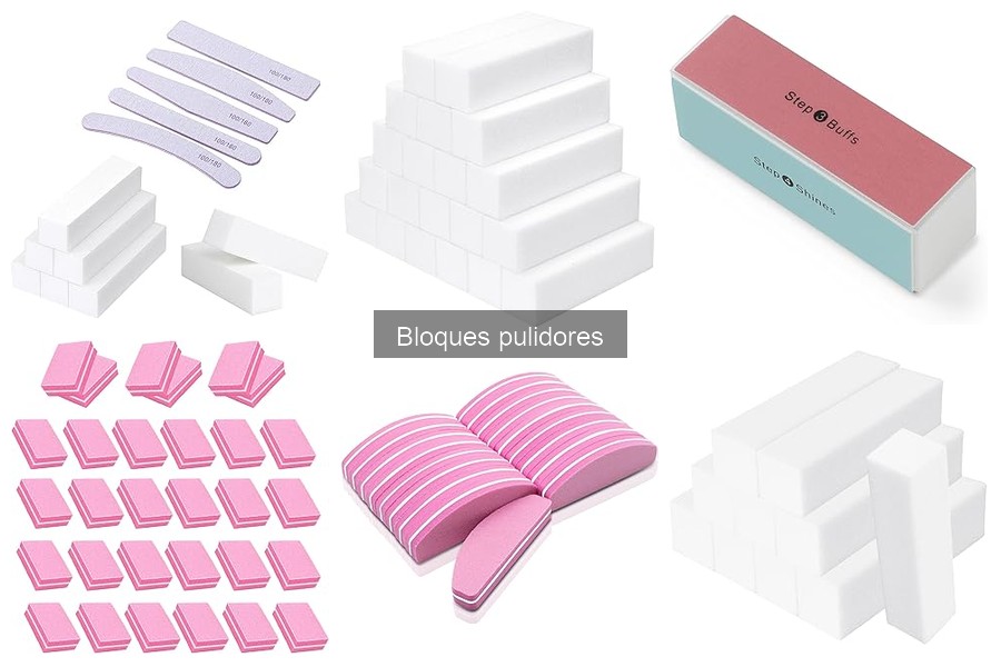 Todo sobre los bloques pulidores para manicura y pedicura