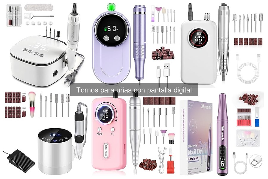 ** Torno para Uñas con Pantalla Digital: ¿Qué es y Ventajas?