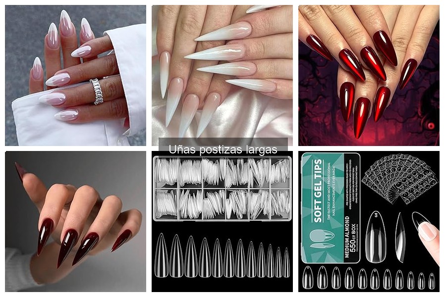 Uñas postizas largas vs. uñas de gel: ¿Cuál elegir?