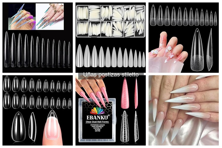 Uñas postizas stiletto para principiantes: ¡Guía fácil!