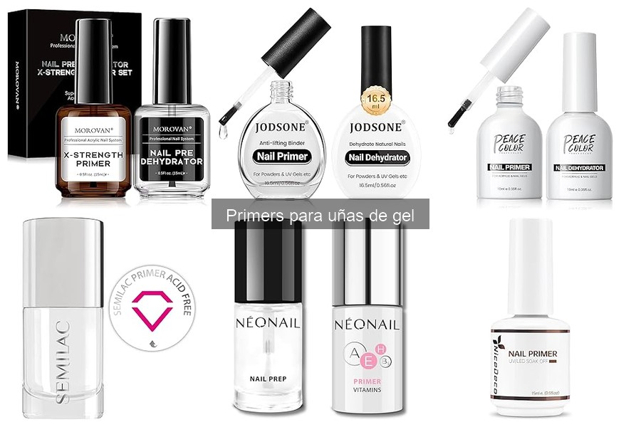 ¿Uso de primer para uñas de gel en acrílicos?