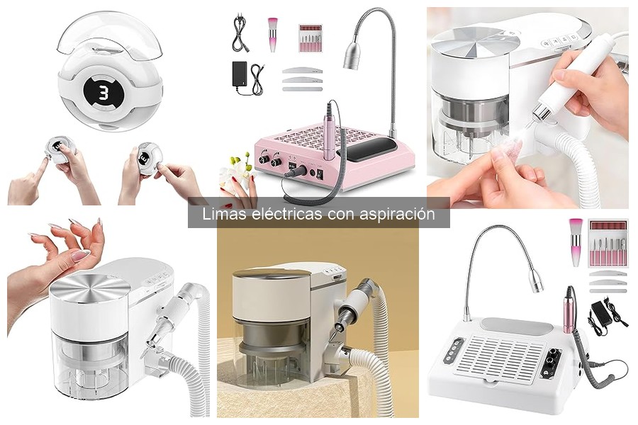 Ventajas de las limas eléctricas con aspiración frente a manuales