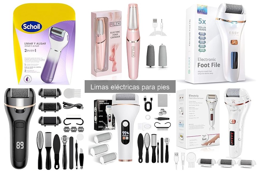 Ventajas de las limas eléctricas para cuidar tus pies