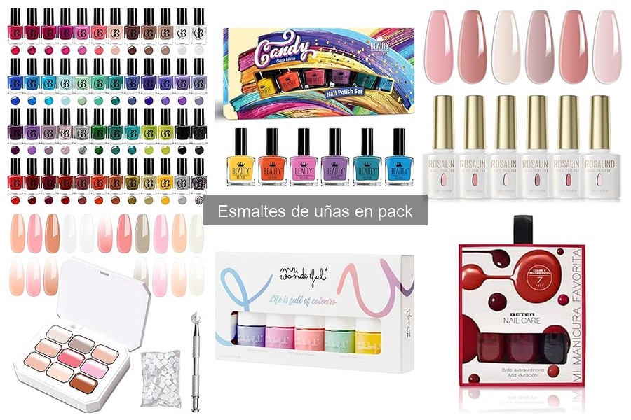 Ventajas de los esmaltes en pack frente a individuales